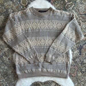 Vintage Croft & Barrow Sweater Cozy Grandpa Cottagecore Pullover Mens Small S